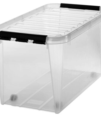 smartstore Opbergbox CLASSIC 70L, zwarte clips