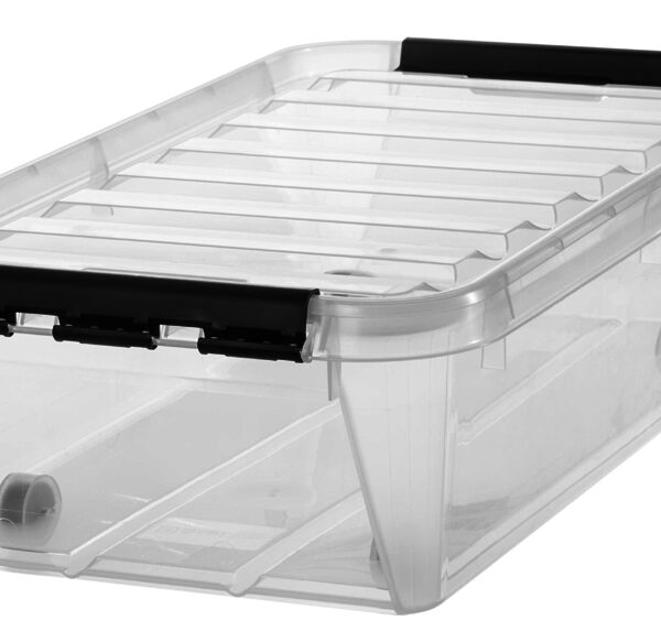 smartstore opbergbox CLASSIC 30 liter, clips: zwart