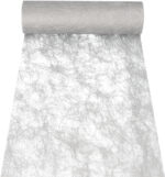 PAPSTAR Tafelloper/Decoratieband 'Sizoflor', zilver