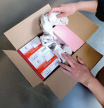 ELVE Inpakpapier, 380 mm x 500 m, 2-laags, wit
