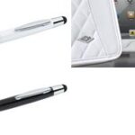 WEDO Pioneer Mini 2-in-1 stylus, glanzend zwart