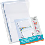 Oxford showtas met expansievouw, A4, PVC, 0,3 mm