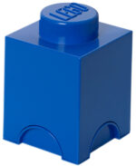 LEGO Opbergblok 1, 1,2 liter, blauw