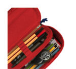 Oxford Ovale Rode Pennenetui van Polyester