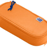 Oxford Pennenzak, Polyester, ovaal, oranje