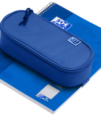 Oxford Ovale Pennenzak, Polyester, Blauw