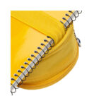 Oxford pennenetui, polyester, ovaal, geel