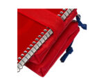 Oxford dubbele slordig-mapje, polyester, rood