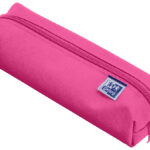 Roze kleine rechthoekige polyester Oxford pennenetui