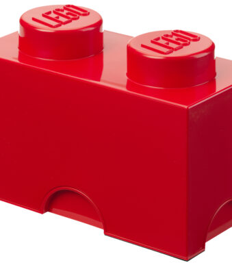 LEGO Opbergblok Storage Brick 2, 2,6 liter, rood