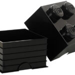 LEGO Opbergblok Storage Brick 4, 5,7 liter, zwart