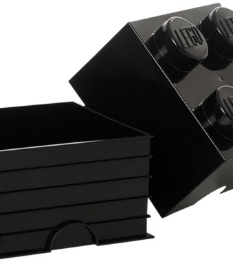 LEGO Opbergblok Storage Brick 4, 5,7 liter, zwart