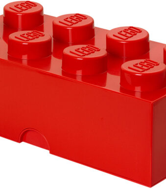 LEGO Opbergblok STORAGE BRICK 8, 12 liter, rood