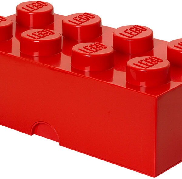 LEGO Opbergblok STORAGE BRICK 8, 12 liter, rood