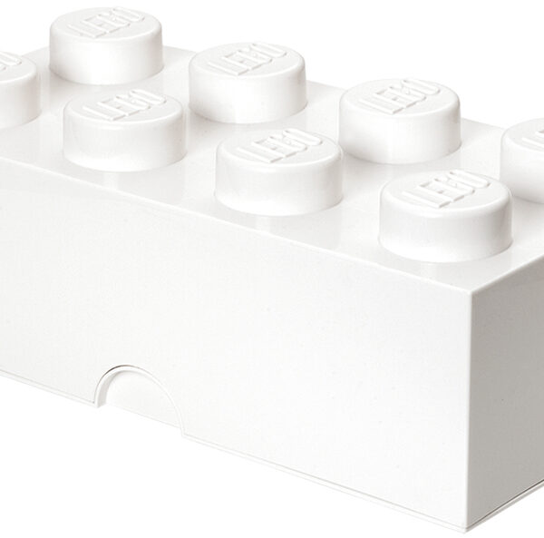 LEGO Opbergblok 8, 12 liter, wit