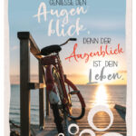 SUSY CARD Jongerenfeestkaart 'Fiets en steiger