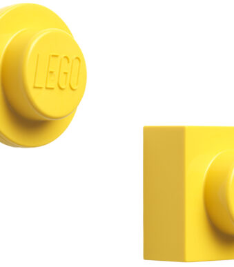 LEGO magneetset, 2-delig, geel