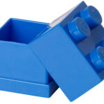 LEGO Snackbox Mini Box 4, 60 ml, blauw