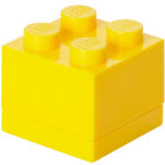 LEGO Snackdoosje MINI BOX 4, 60 ml, geel