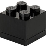 LEGO Snackbox Mini Box 4, 60 ml, zwart
