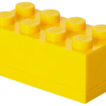 LEGO Snackbox Mini Box 8, 110 ml, geel