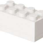 LEGO Snackdoos Mini Box 8, 110 ml, wit