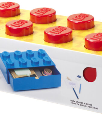 LEGO opberglade met 1 vak, rood