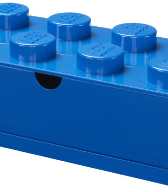 LEGO opbergdoos DESK DRAWER 8 met 1 lade, blauw