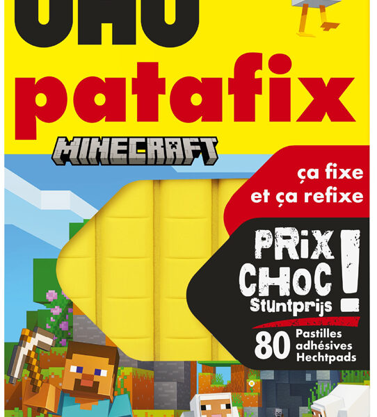 UHU Klevende pads patafix 'SONIC', herpositioneerbaar, geel