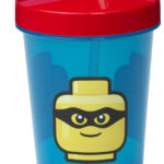 LEGO ICONIC drinkbeker met rietje, 0,5 liter
