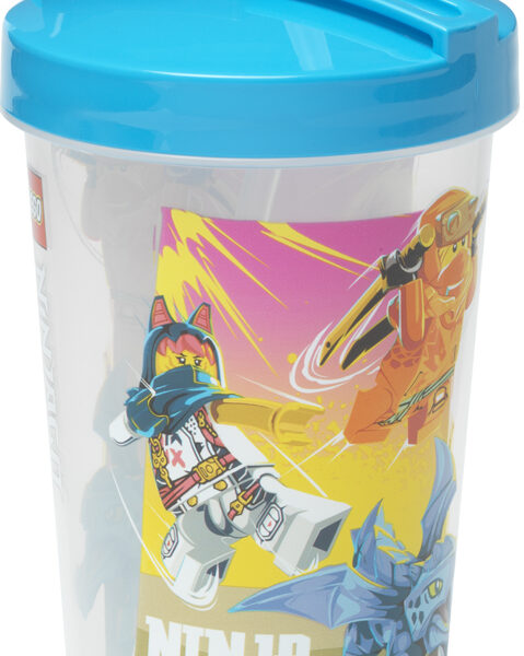 LEGO NINJAGO drinkbeker met rietje, 0,5 liter