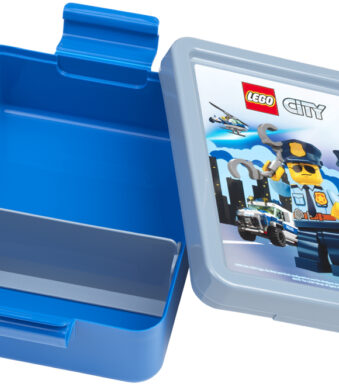 LEGO lunchbox City blauw