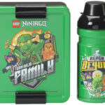 LEGO Ninjago lunchset met drinkfles en broodtrommel, groen
