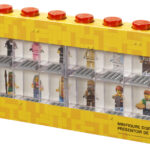 LEGO Minifiguren Vitrinekast DISPLAY CASE 16, rood