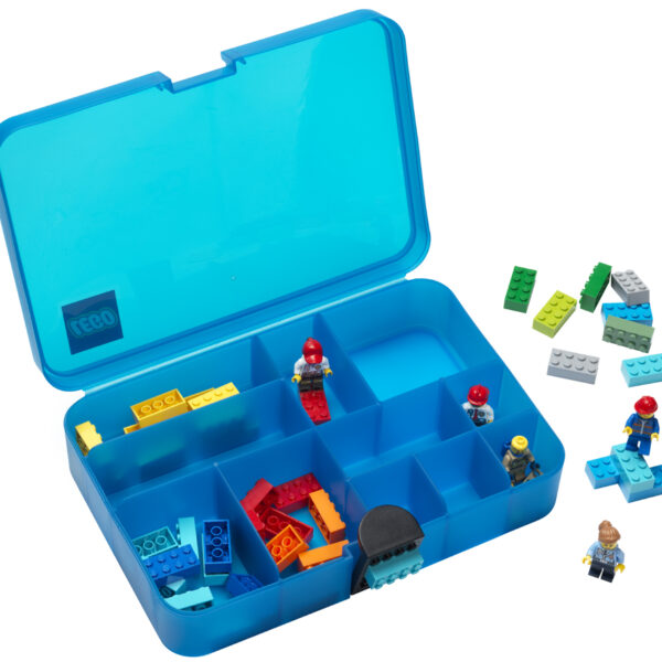 LEGO Sorteerbox, blauw-transparant