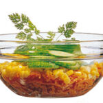 Esmeyer Arcoroc glazen schaal stapelbaar, 1,0 liter