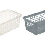 Opbergmand 'fred', 30 x 20 cm, grijs