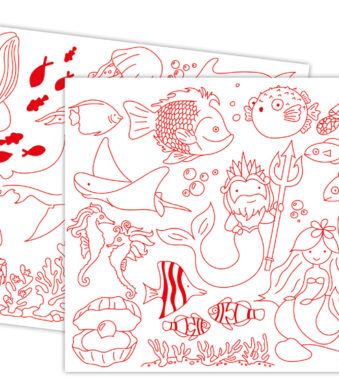 KREUL Raamverf Set 'Magische Zee