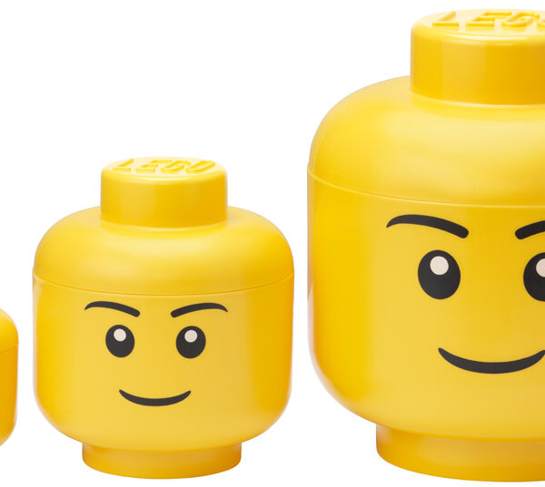 LEGO Opslaghoofd Jongen Set, 3-delig