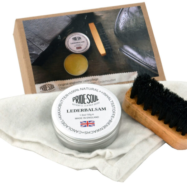 PRIDE&SOUL Lederonderhoudset, 3-delig