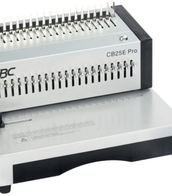 GBC CombBind CB25E Pro elektrische inbindmachine, zilver