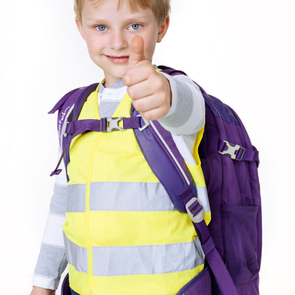 IWH Veiligheidshesje voor kinderen, DIN EN 17353, geel