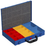 allit Metalen sorteerkoffer EuroPlus Pro M 34L-14, blauw