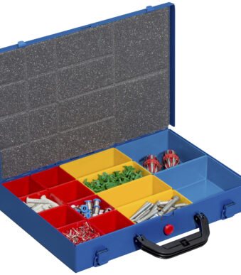 allit Metalen sorteerkoffer EuroPlus Pro M 34L-14, blauw
