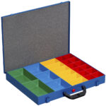 allit Metalen opbergkoffer EuroPlus Pro M 44L-23, blauw