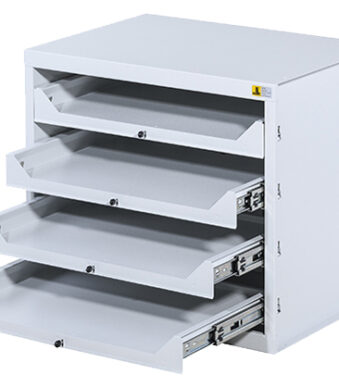 Allit metalen opbergkast - grijs