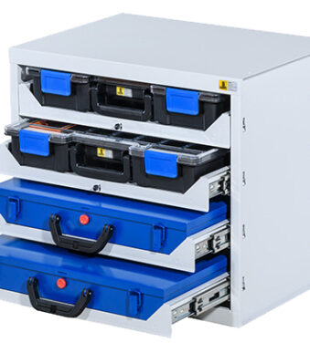 Allit metalen opbergkast - grijs