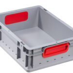 allit Transportbox ProfiPlus EuroBox 412, grijs/rood