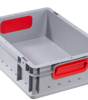 allit Transportbox ProfiPlus EuroBox 412, grijs/rood