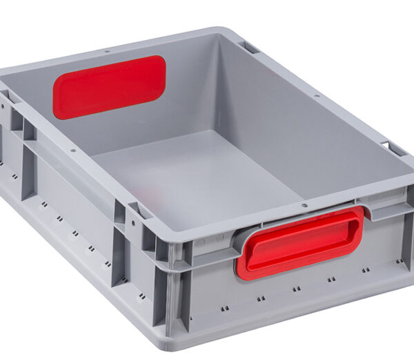 allit Transportbox ProfiPlus EuroBox 412, grijs/rood